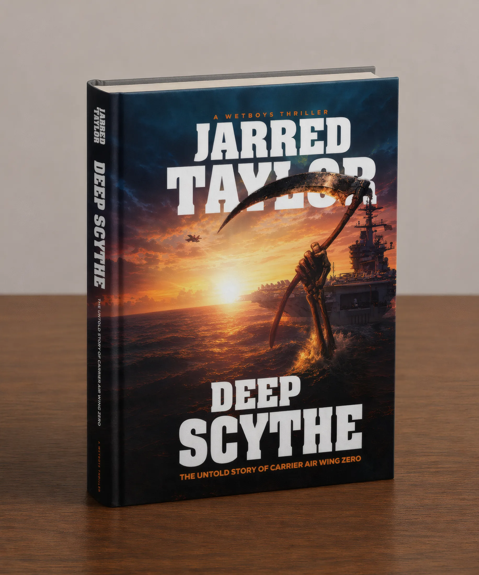 Deep Scythe: A Wet Boys Thriller, book mockup