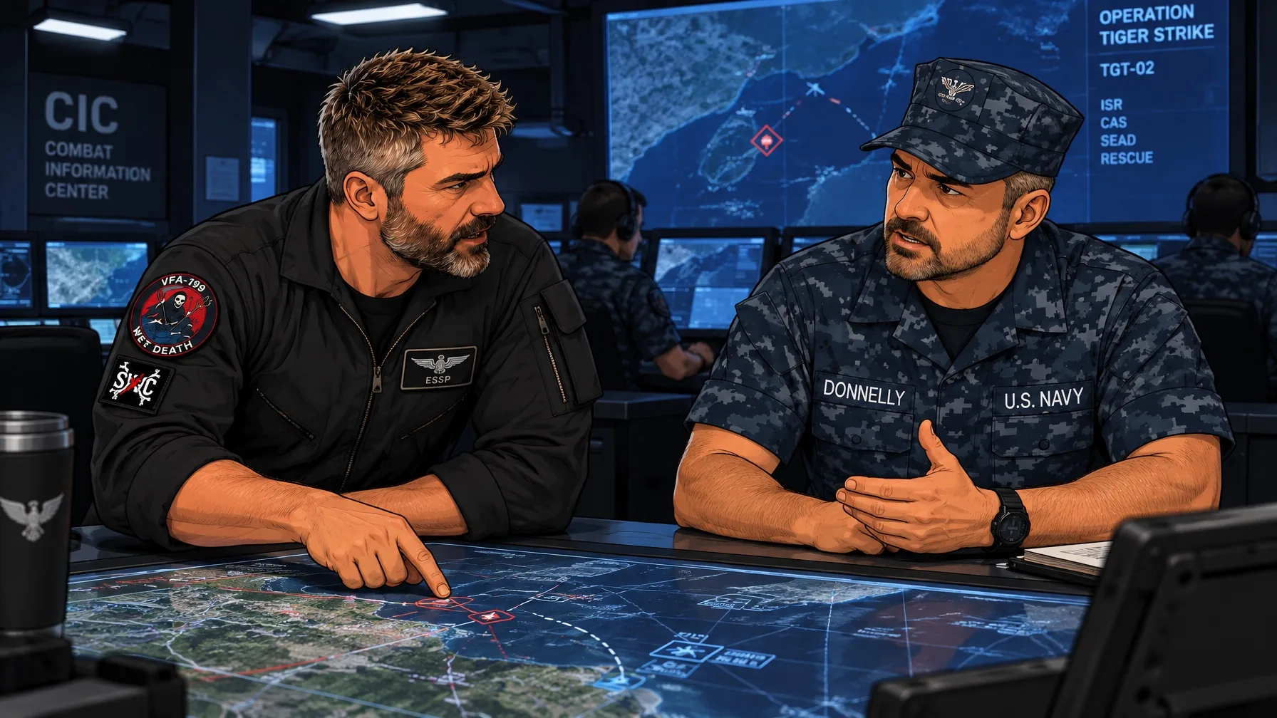 ESSP and Donnelly in CIC planning Operation Tiger Strike